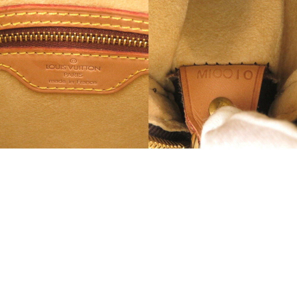 LOUIS VUITTON Authentic Brown Monogram Looping GM Shoulder Bag - Picture 11 of 11
